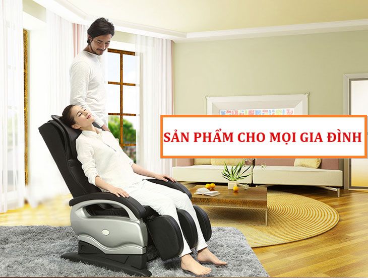 Cảm nhận ghế massage Shika